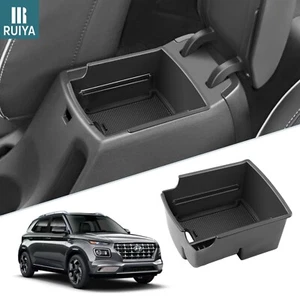 RUIYA Car Center Armrest Storage Tray Organizer Box For 2020-2025 Hyundai Venue - Picture 1 of 7