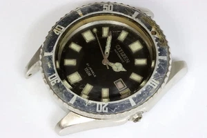 Citizen 62-6198 diver's watch found as is with broken crown tube - Imagen 1 de 12