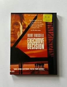 EXECUTIVE DECISION (1996) Kurt Russell/Halle Berry | Snap Case DVD - Picture 1 of 3