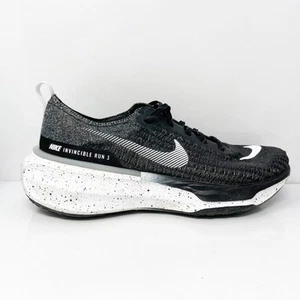 Nike Mens ZoomX Invincible Run 3 DR2615-002 Black Running Shoes Sneakers Sz 9.5 - Picture 1 of 12