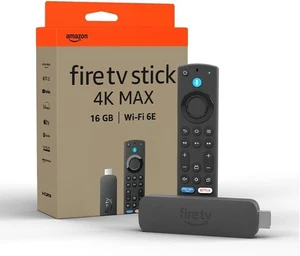 Amazon Fire TV Stick 4K Max 2. Gen 2025 Streaming-Player Free- & Live-TV, Alexa - Bild 1 von 3