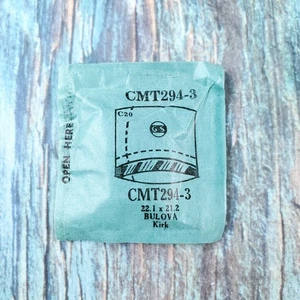 Vintage GS CMT294-3 Bulova Kirk Crystal. 22.1 x 21.2 - Bild 1 von 3