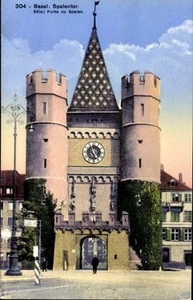 10 alte Ak Basel-Stadt, diverse Ansichten - 26223 - Bild 1 von 10
