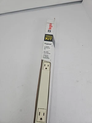 Legrand Wiremold Plugmold Commerical Kit 3 Foot Hardwired 36in Cream  - Image 1 of 4