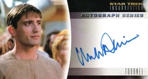 Star Trek Insurrection Auto Trading Card No.A9 Mark Deakins "Tournel" - Picture 1 of 2