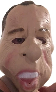 Richard Nixon Mask Dead Ex Presidents Latex Halloween Cosplay Dress Point Break - Picture 1 of 4