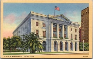 LAREDO, Texas Postal "Oficina de Correos de EE. UU." Street View / Lino Curteich - 1937 - Imagen 1 de 2