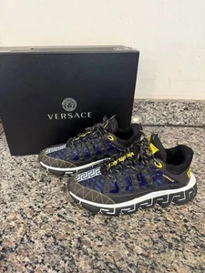 Versace Trigreca Sneakers US Size 10.5 SPB-TS 349139 - Picture 1 of 12
