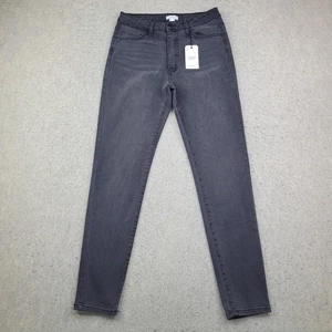 Forever 21 Jeans Damen 28 schwarz Mid Rise Skinny Stretch 28x29 NEU - Bild 1 von 14