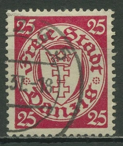 Danzig 1935 Freimarke Staatswappen 246 gestempelt - Bild 1 von 1