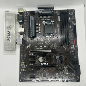 MSI Z370-A PRO | 4x DDR4 LGA1151 ATX | + Zubehör + OVP + I/O-Blende - Bild 1 von 4