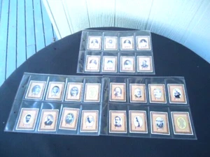 Gold cricket 22 cards first test match Melbourne 1877 Australia England - Bild 1 von 7
