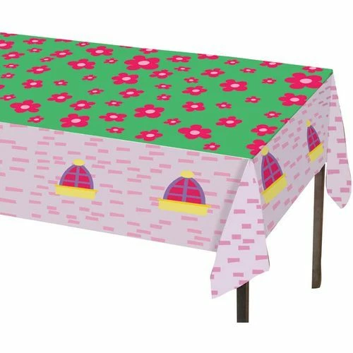 Princess Castle Fun Plastic Table Cover 54" x 108" Party Supplies Decorations - Image 1 of 1