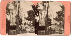 Arcachon.La Villa Faust.Gironde.Fotoalbum.Stereo.Neurdein.Stereoview.1875 - Bild 1 von 1