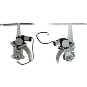 New Fits Set Of 2 HONDA ACCORD 1998-2002 Rear LH & RH Side Pwr Window Regulator - Picture 1 of 6