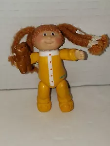 1984 Vintage CPK Cabbage Patch Kid Mini Figura de PVC Pigtails Peluche - Imagen 1 de 5