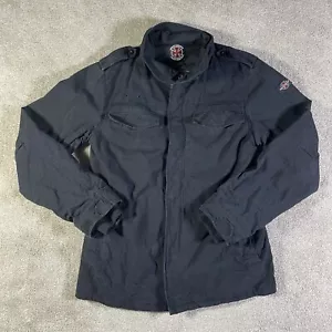 Independent Truck Company X Haslam Chore Jacket Mens Medium Skateboarding Black - Picture 1 of 16