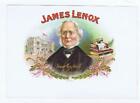 James Lenox NYC  Public Library bibliophile Schlegel original cigar label S154