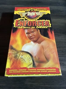 THE BEST OF MASATO TANAKA VHS Tape 2001 Enforcer FMW Hardcore Wrestling Japan  - Picture 1 of 3