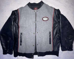 RARE Kenwood eXcelon Audio Varsity Jacket XL Wool/Leather - Picture 1 of 5