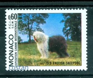 Esposizione Internazionale Cinofila 1982/Monte Carlo,Briard/Berger de Brie,Monaco,Mi.1534,MNH - Foto 1 di 1