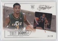 2013-14 Panini Signatures Film Onyx /20 Trey Burke #195 Rookie RC