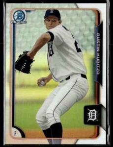 Austin Kubitza 2015 Bowman Chrome Prospects Refractors #BCP32 467/499 SKUJA3910