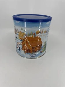 Maxwell House Winter Series 2005 Robin Moline Coffee Can - Picture 1 of 8