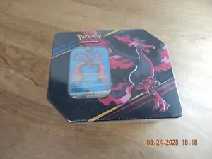 Pokemon Corona Zenith TCG Galarian Moltres Tin Sigillato Nuovo Con Shrink Wrap - Foto 1 di 2