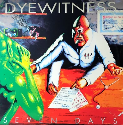 Dyewitness - Seven Days - 1994 - Vinyle 12" Maxi 45 Tours Rpm - Electro Techno - Photo 1/3