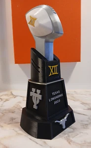 TEXAS LONGHORNS 2023 BIG XII CHAMIONSHIP TROPHY, 12-1/2-INCHES TALL - Picture 1 of 9
