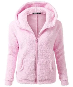 Abrigo Casual Chaqueta De Moda Con Capucha Chamarras Saco De Frio Para Mujer New - Picture 1 of 13