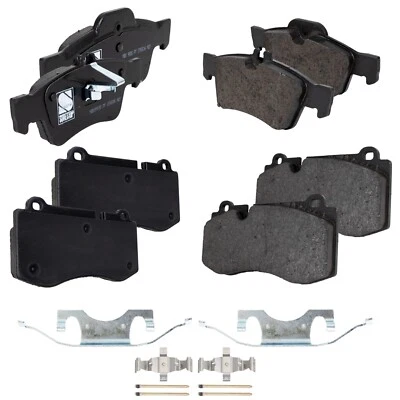Brake Pad Set For 07-09 Mercedes Benz S550 2009 SL550 4-Wheel Set - Image 1 of 4