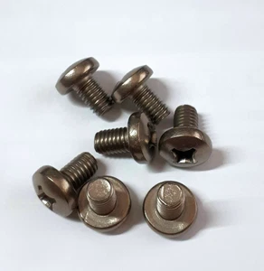 10 x Titan Schrauben nach DIN 7985 M6 x 10 / Ti Gr. 2 Screws DIN7985 M6 x 10* - Bild 1 von 1