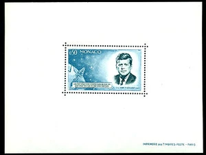 Monaco 1964 JFK,Kennedy,US President,Mercury Spacecraft,Space,Mi.789,MNH,cv=$400 - Picture 1 of 1