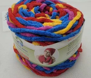 filato spesso lana per coperte maglie bracciali blu-rosso 480gr. sciarpa gomitolo 350m k96 - Foto 1 di 8