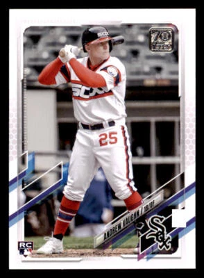 2021 Topps Update #US312 Andrew Vaughn RC - Image 1 of 2