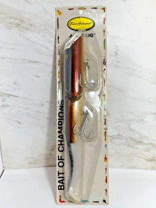 Vintage Fred Arbogast A.C. Plug Wood Fishing Lure 3030-501 Jointed ~ 9" - Picture 1 of 3