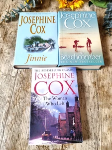 Josephine Cox Bundle Hardback & Paperback Books X 3 Beachcomber Jinnie Who Left - Picture 1 of 4