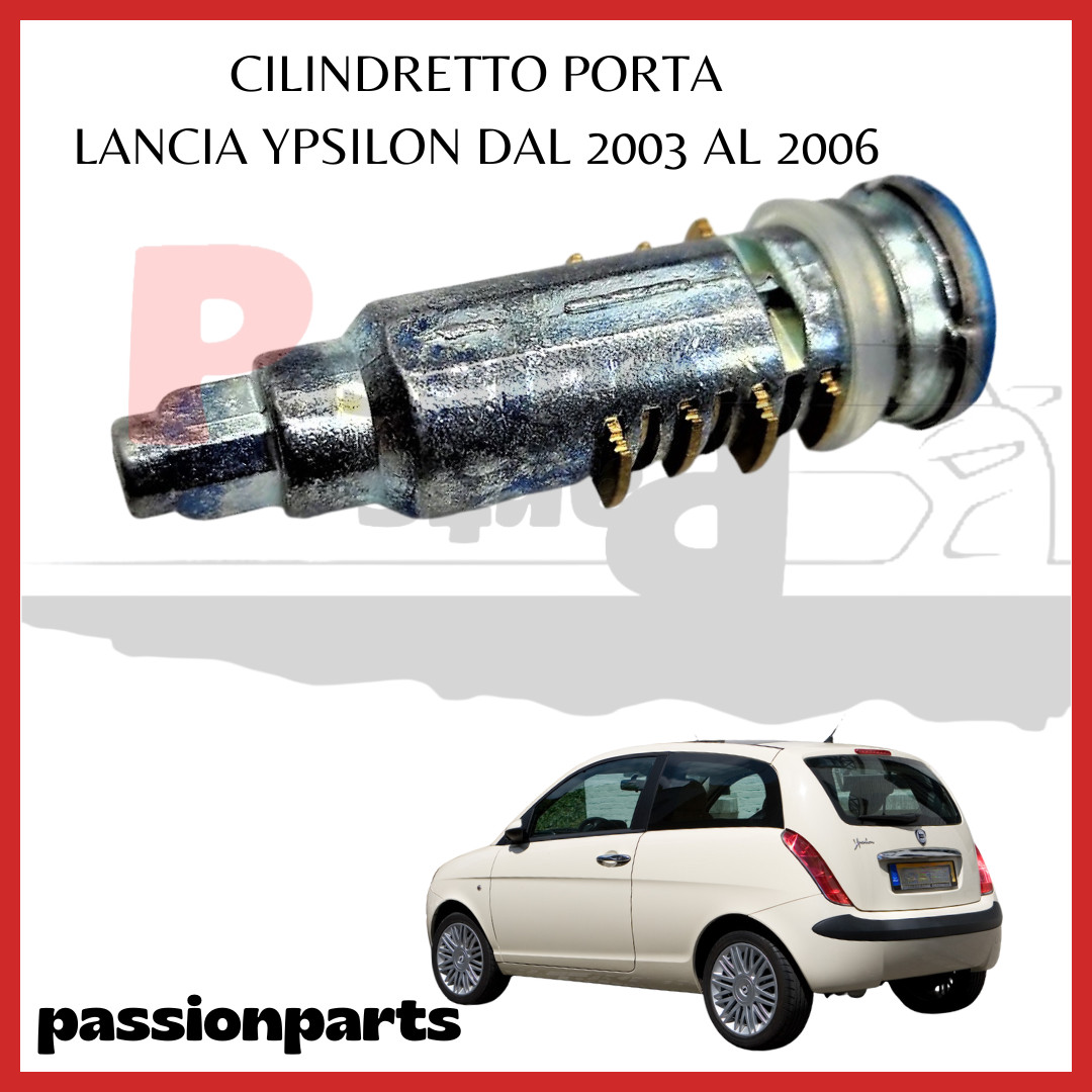 Cilindretto Serratura Per Porta Lancia Ypsilon E Fiat 500 - Con 2 Chiavi Nuove, Ricambio Originale - Foto 4