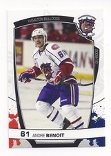 2009-10 Hamilton Bulldogs (AHL) Andre Benoit (Cleveland Monsters)