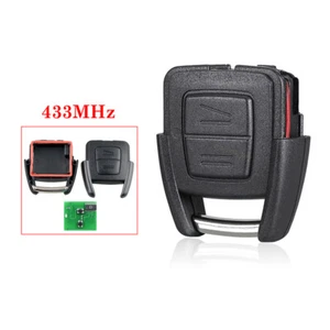 2 botones radio llave mando a distancia placa de repuesto para Opel Astra G 98-05 - Imagen 1 de 7