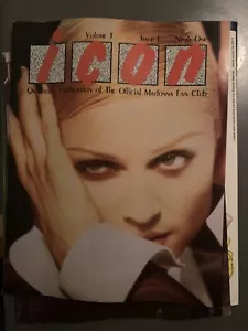 MADONNA ICON 9 Vol 3 Issue 1 1993 OFFICIAL FAN CLUB magazine - Picture 1 of 1