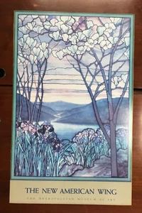 The New American Wing THE METROPOLITAN MUSEUM OF ART LANDSCAPE POSTER Print VTG - Picture 1 of 2