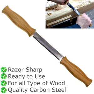 Ziehmesser Rasiermesser Schnitzwerkzeug Schnitzmesser Holz Schnitzen BeaverCraft