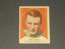 Hollywood Gum, Shelby Gum version (R68), #17, VERY NICE CARD, LEW AYRES