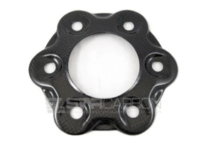 DUCATI SBK 1199 1299 PANIGALE CARBON FIBER REAR SPROCKET FLANGE COVER - Picture 1 of 3
