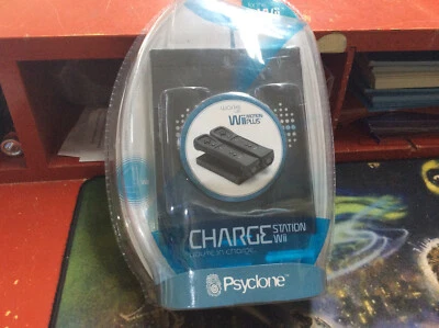 Psyclone Wii Dual Charge Station w/ Remote Control Batteries - Image 1 of 4