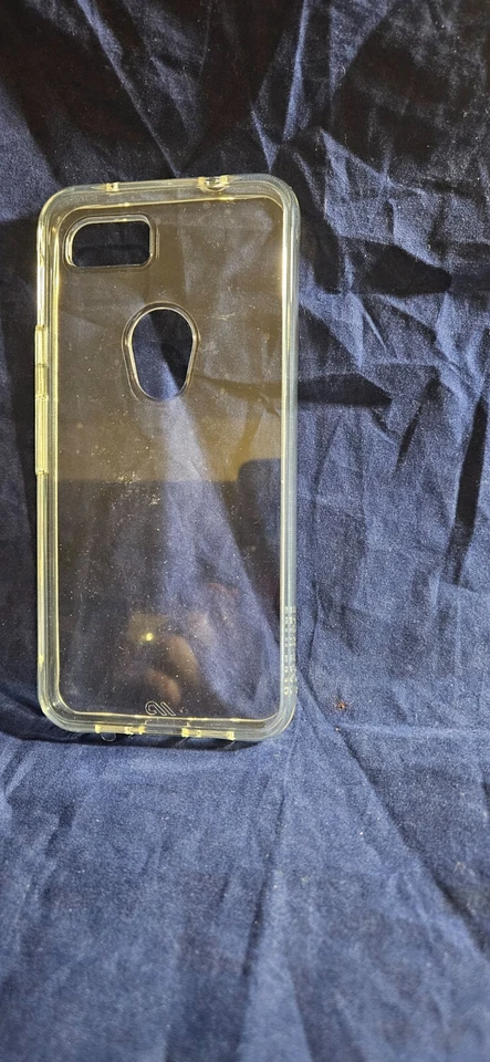 Case-Mate Tough Clear Series Hybrid Case for Google Pixel 3a - Clear- (15433-34) - Image 1 of 4