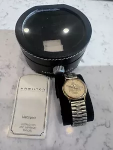 Hamilton 9812 Scottish Rite watch 14k Gold Filled Freemason S.R.B. W Case - Picture 1 of 11
